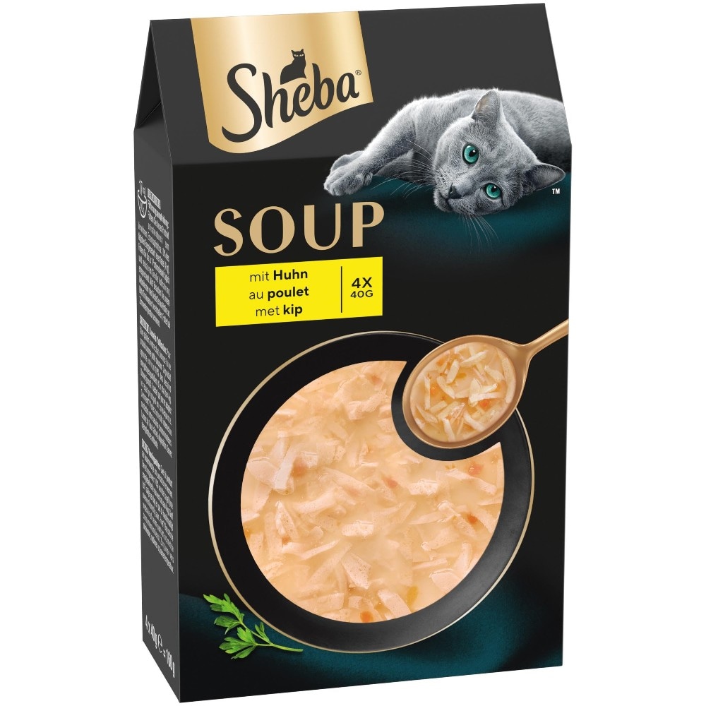 Sheba Soup mokra hrana za mačke 4 x 40 g Akcija u trgovini Mueller