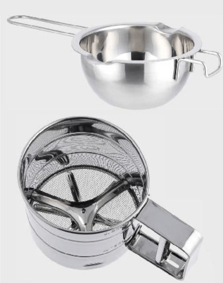 Posuda za topljenje ili sito za brašno komad - Akcija u trgovini Kaufland