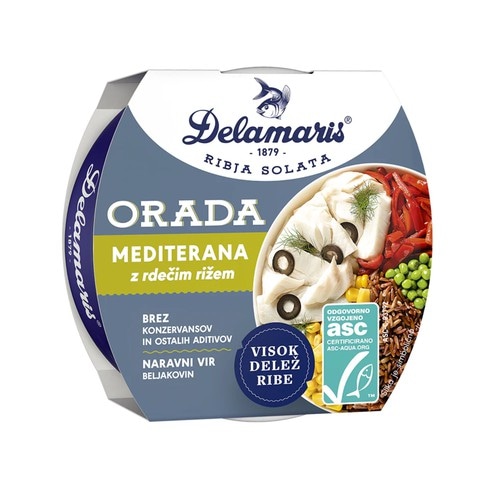 Delamaris Salata orada Mediterana 170 g - Akcija u trgovini Tommy