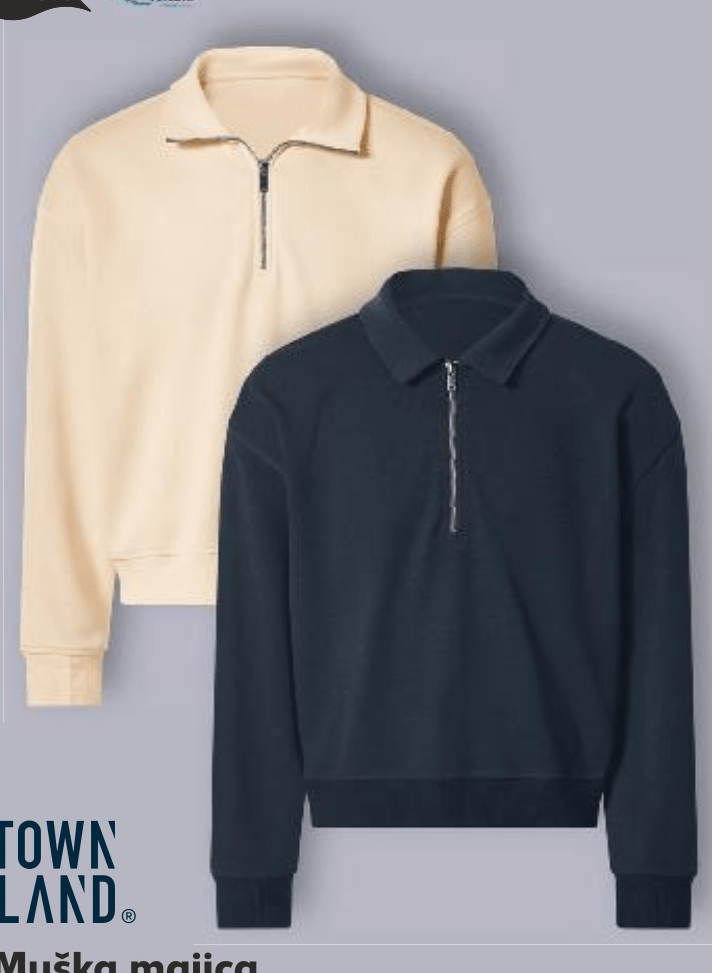 TOWN LAND Muška majica komad - Akcija u trgovini Kaufland