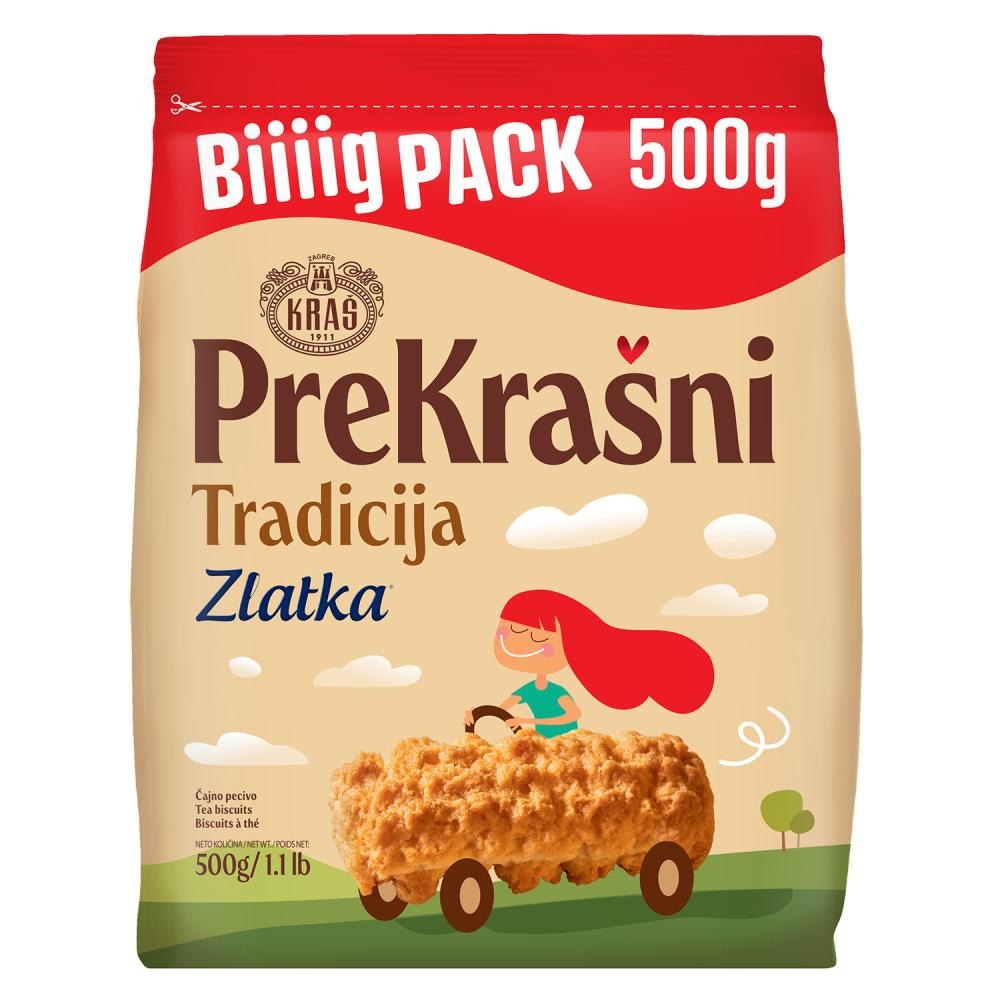 Kraš Prekrašni Tradicija keks Zlatka 500g - Akcija u trgovini Žabac