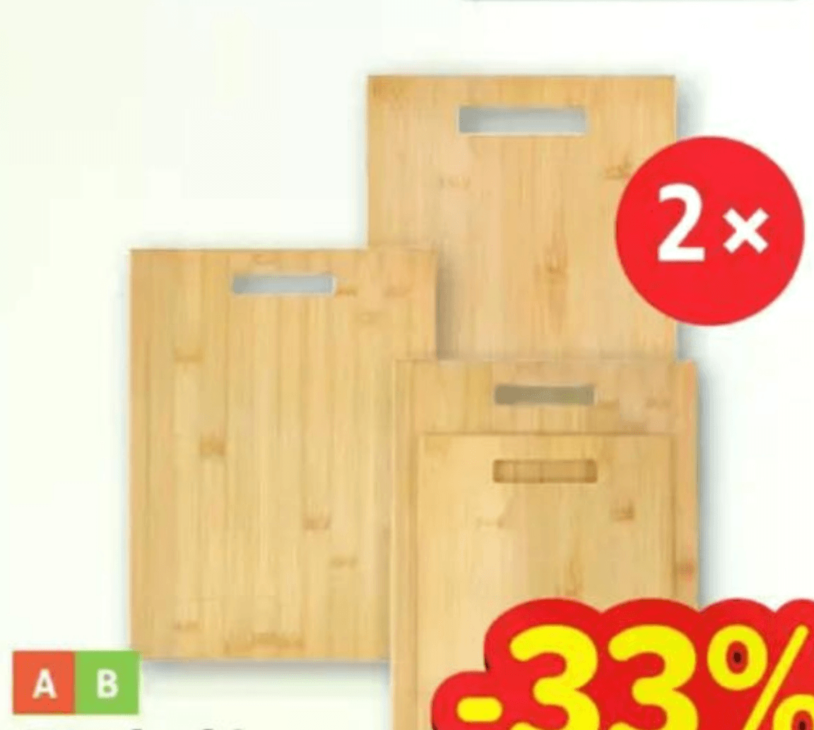Set daski za rezanje 2 komada - Akcija u trgovini Plodine