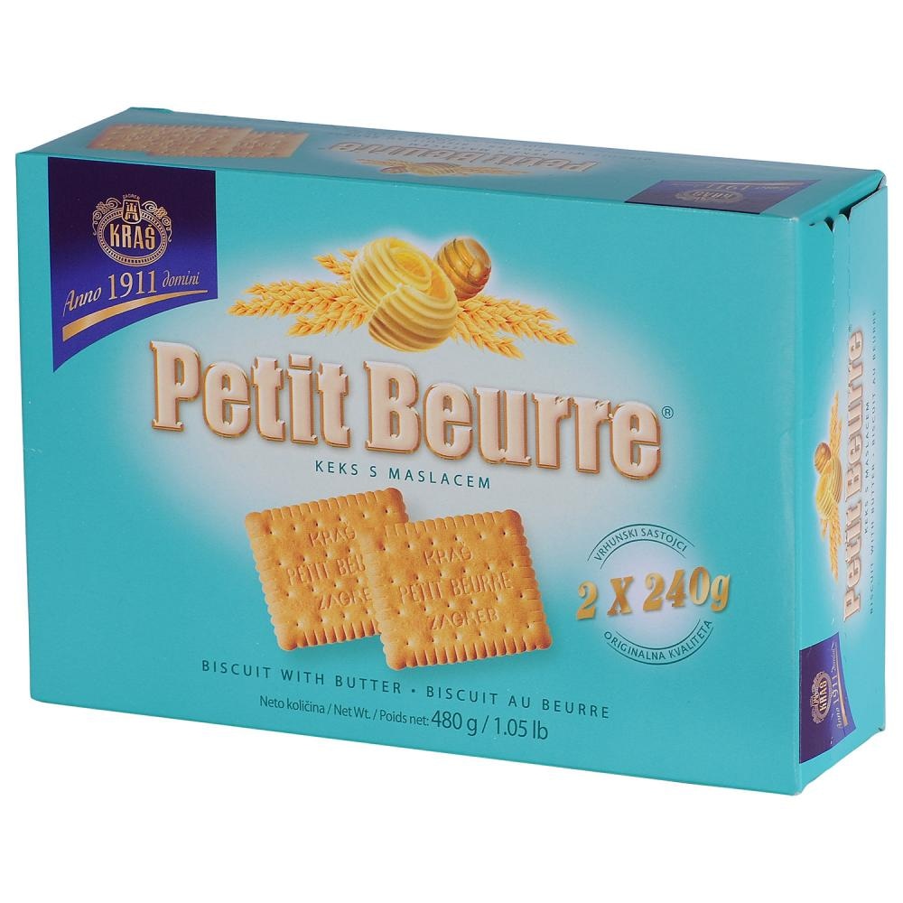 Kraš Petit keksi 480 g - Akcija u trgovini Lidl