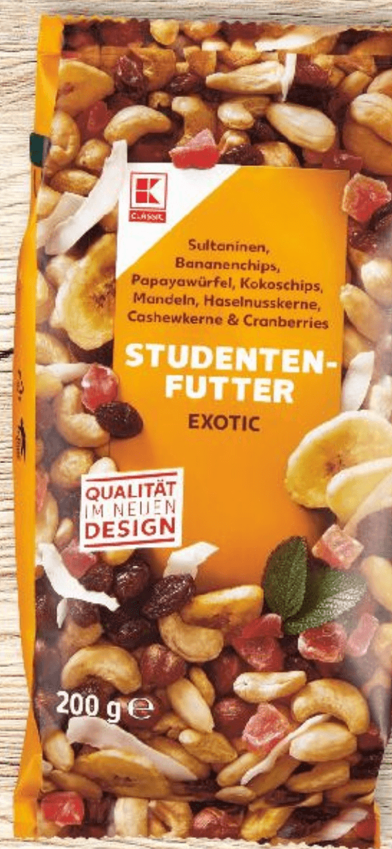 Studentska mješavina 200 g K-Classic - Akcija u trgovini Kaufland