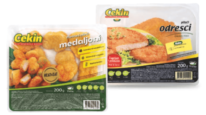 Cekin, Vindija Panirani pileći medaljoni ili odresci 200 g - Akcija u trgovini Tommy