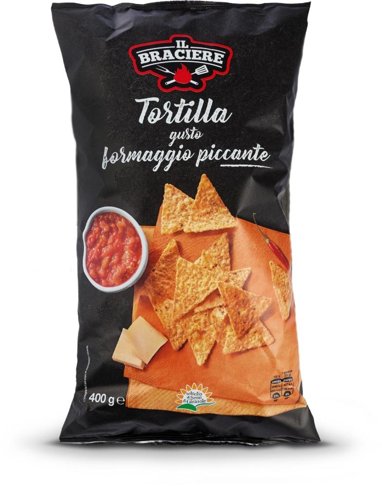 IL BRACIERE Tortilla čips 400 g - Akcija u trgovini Eurospin