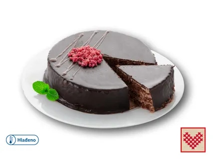 EKOS Svježa čokoladna torta 700 g - Akcija u trgovini Lidl