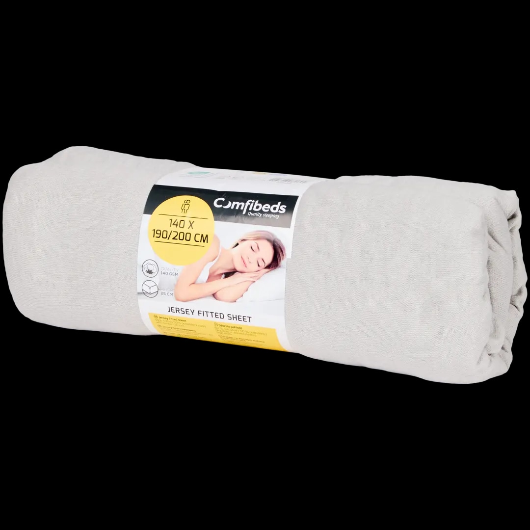 Comfibeds plahta od džerseja s gumicom 140 x 200 cm Akcija u trgovini Action