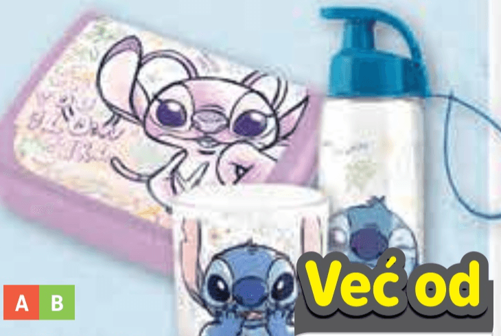 Stitch & Angel Odabrani proizvodi STITCH&ANGEL - Akcija u trgovini Plodine