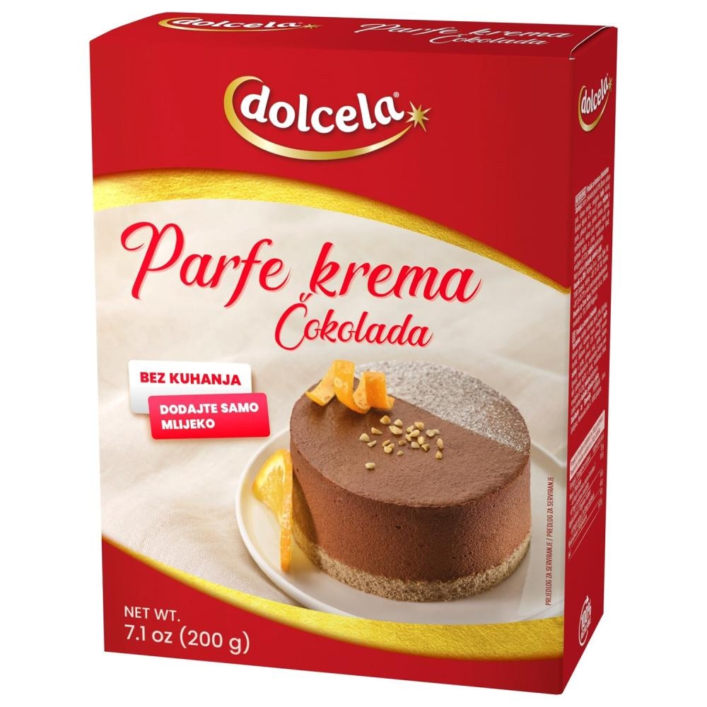 Dolcela Parfe krema classic, 180g, čokolada, 200g - Akcija u trgovini Konzum