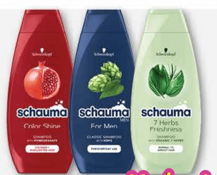 Schauma Odabrani proizvodi 150 - 750 ml - Akcija u trgovini Plodine