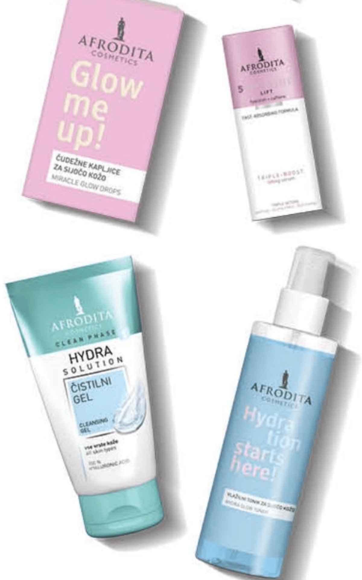 Odabrani Afrodita proizvodi za njegu lica - Akcija u trgovini Bipa