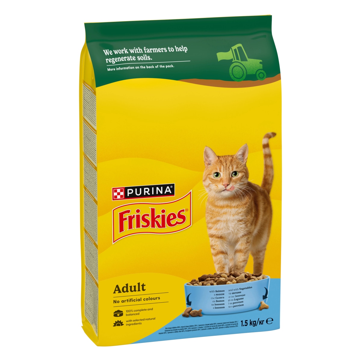 Purina Friskies Adult Suha hrana za mačke 1.5 kg - Akcija u trgovini Ribola