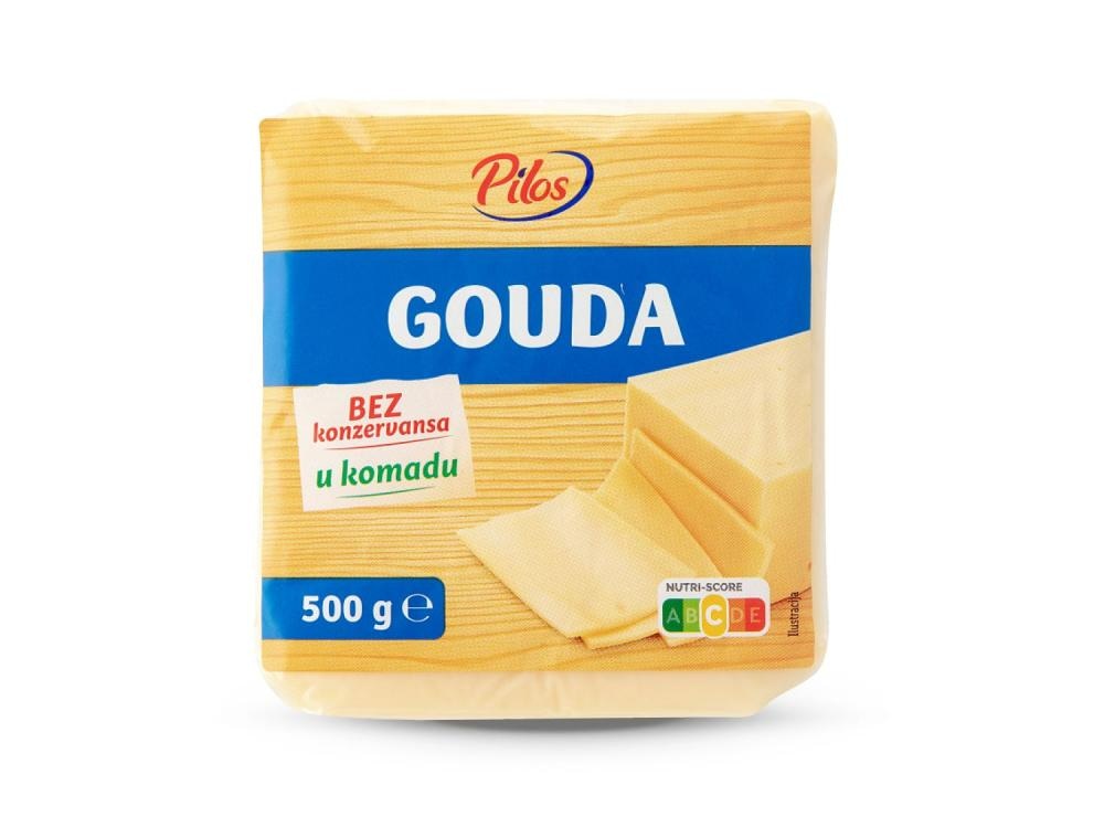 Pilos Gouda sir 500 g - Akcija u trgovini Lidl