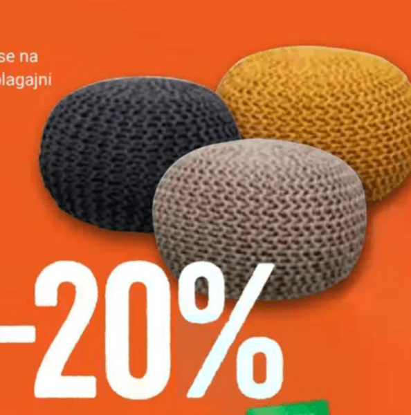 Taburee Akcija u trgovini Pevex