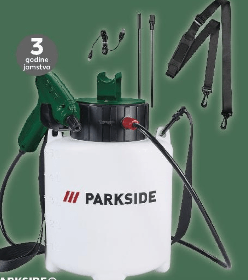 Aku tlačna prskalica pakiranje PARKSIDE® - Akcija u trgovini Kaufland