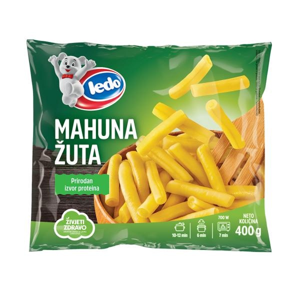 Ledo Grašak, mahuna žuta 700g - Akcija u trgovini Konzum