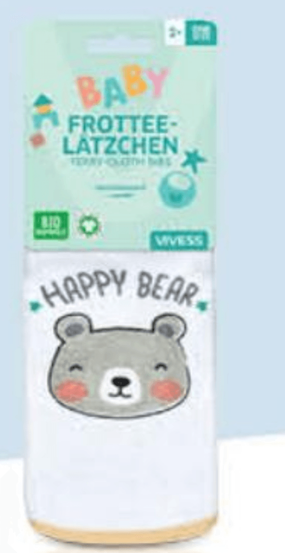 Podbradnjak za bebe 2 kom VIVESS - Akcija u trgovini Bipa