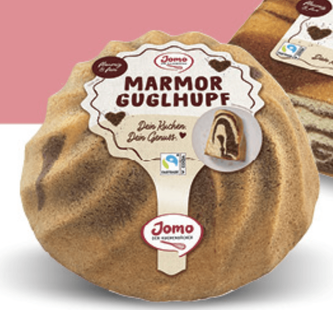 Jomo Mramorni blok kolač, Kuglof 400g - Akcija u trgovini Konzum