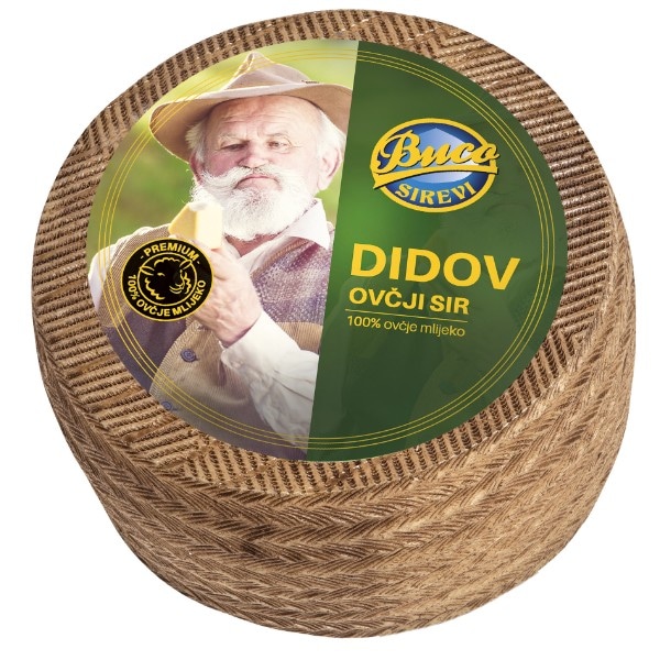 Buce Didov tvrdi sir od ovčjeg mlijeka cca 3 kg Akcija u trgovini Stanić Diskont