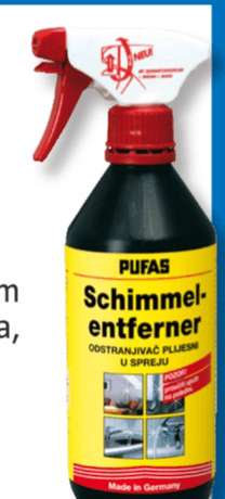Odstranjivač plijesni u spreju Schimmel-Entferner 250 ml - Akcija u trgovini Bauhaus