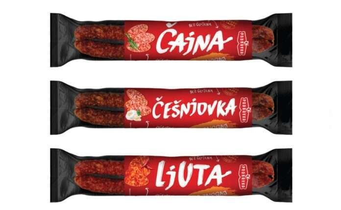 Ljuta kobasica ili Češnjovka 250 g Podravka Akcija u trgovini Plodine