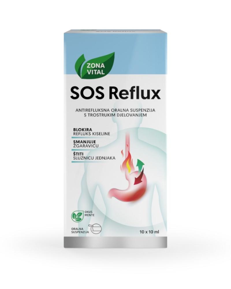 Zona Vital SOS Reflux 10 kom. - Akcija u trgovini Dm