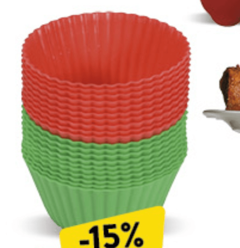 Kalup za muffine XMASS 20/1, pak - Akcija u trgovini Konzum
