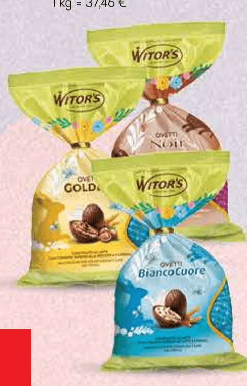 Witor's Čokoladna jaja 270 g - Akcija u trgovini Plodine