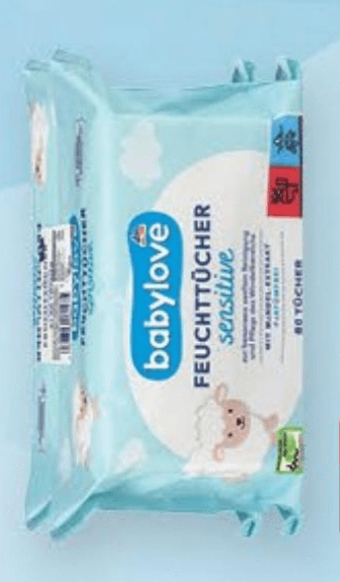 babylove sensitive vlažne maramice 2x80, 160 kom. - Akcija u trgovini Dm