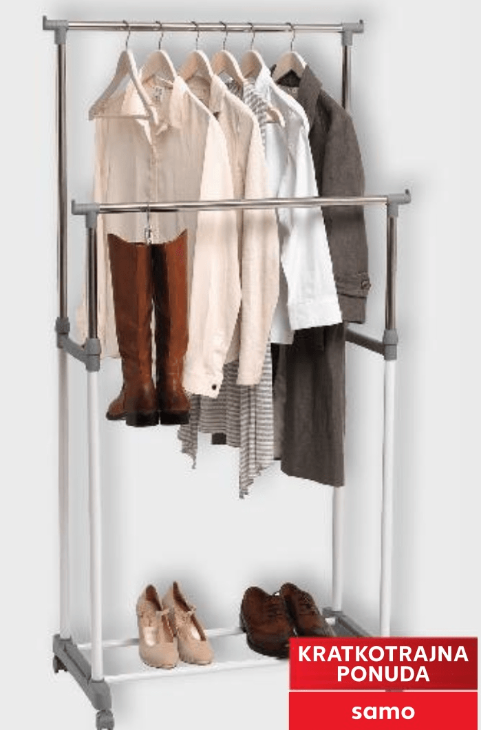 Stalak za odjeću - Akcija u trgovini Kaufland