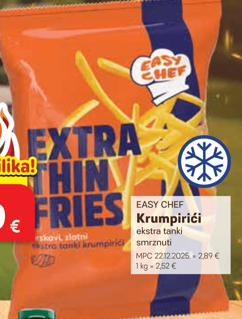 EASY CHEF Krumpirići 907 g - Akcija u trgovini Plodine