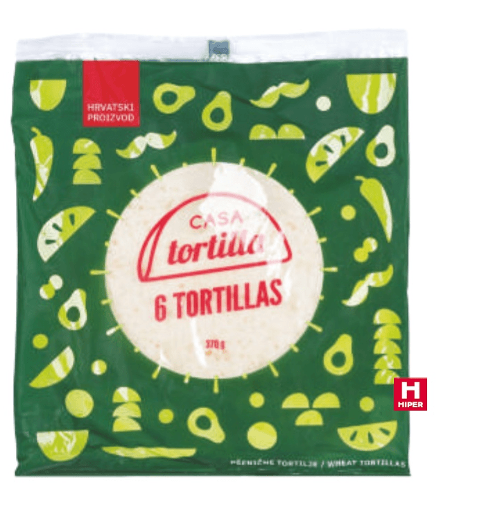 Mild Foods Tortilje 370 g - Akcija u trgovini Tommy