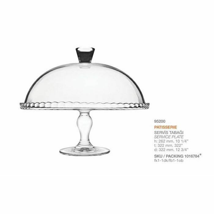 Stalak za kolače s poklopcem - Akcija u trgovini Lesnina