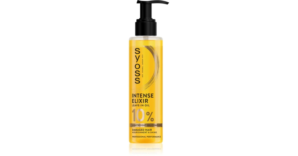 Syoss Intense elixir ulje za kosu 100 ml - Akcija u trgovini Dm
