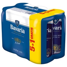 Bavaria Svijetlo pivo 6x0,5 l - Akcija u trgovini Kaufland