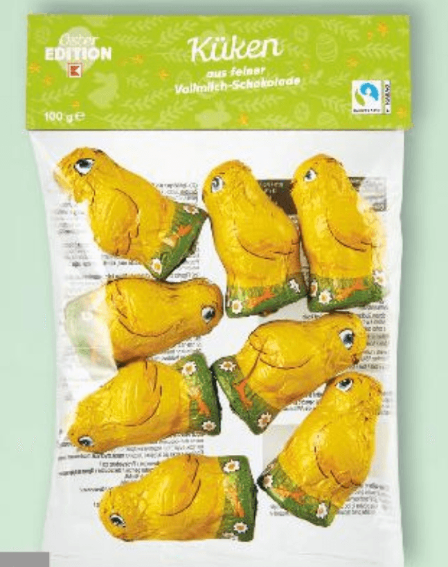 Čokoladni pilići 100 g Küken - Akcija u trgovini Kaufland