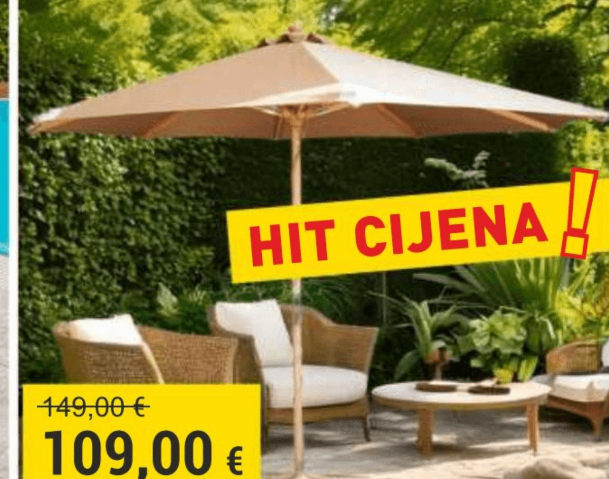 Suncobran Fie - Akcija u trgovini Merkury