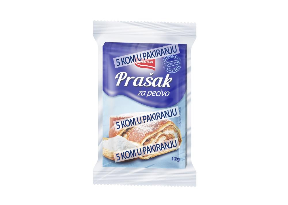ULTRA PLUS Prašak za pecivo 5 x 12 g - Akcija u trgovini Ribola