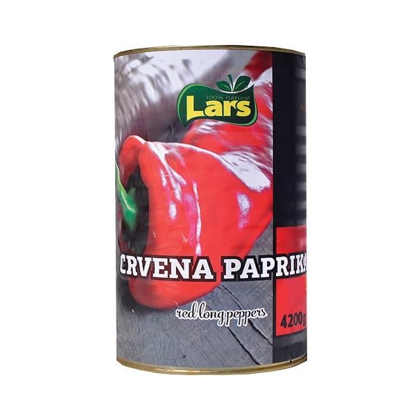 Lars Crvena paprika pečena 4,2 kg/ 2,1 kg Akcija u trgovini Stanić Diskont