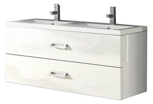 Viseći kupaonski ormarić s dva korita ATHOS 120 120 cm - Akcija u trgovini Pevex