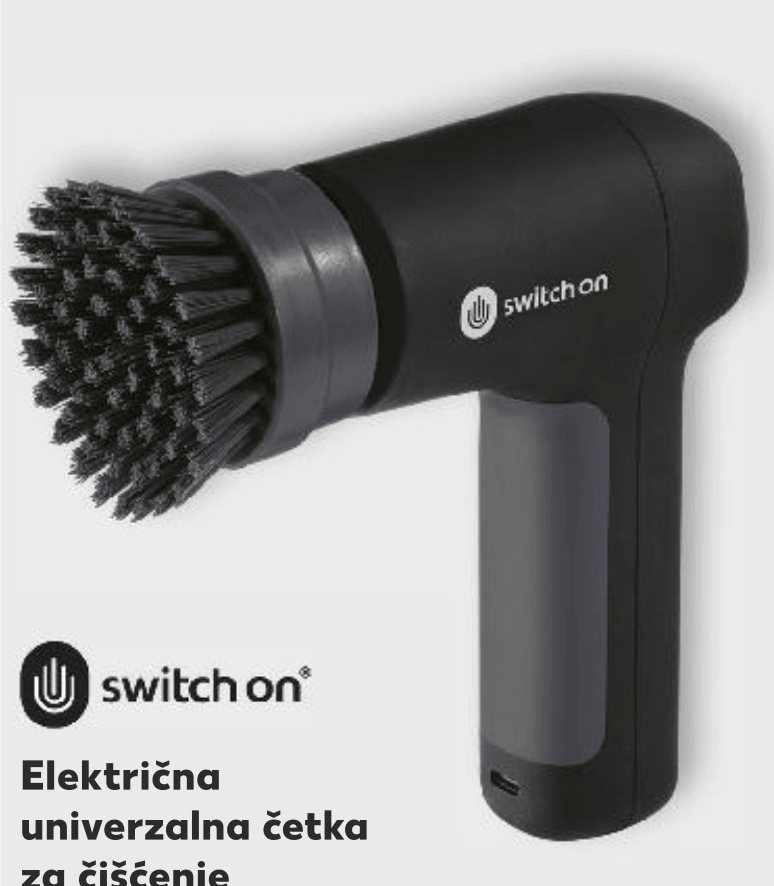 Električna univerzalna četka za čišćenje SWITCH ON - Akcija u trgovini Kaufland