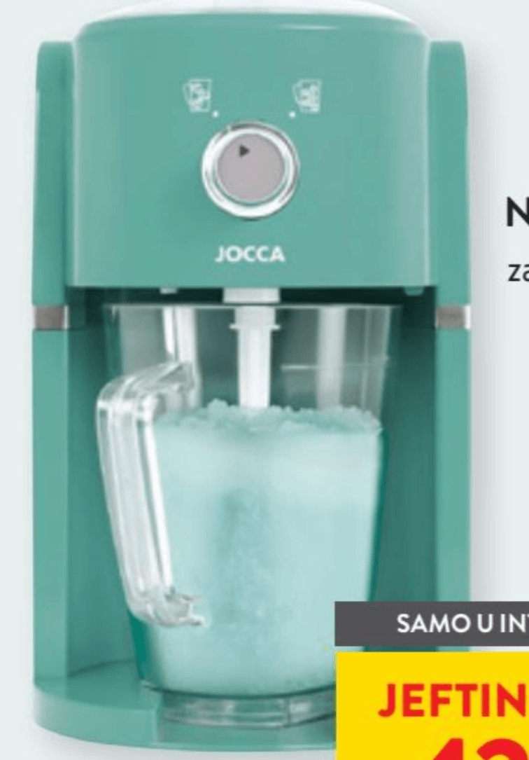 Aparat za slushy napitke Jocca 36624 1 kom - Akcija u trgovini Spar