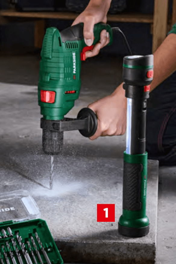 Parkside® 2 u 1 LED Svjetiljka - Akcija u trgovini Lidl