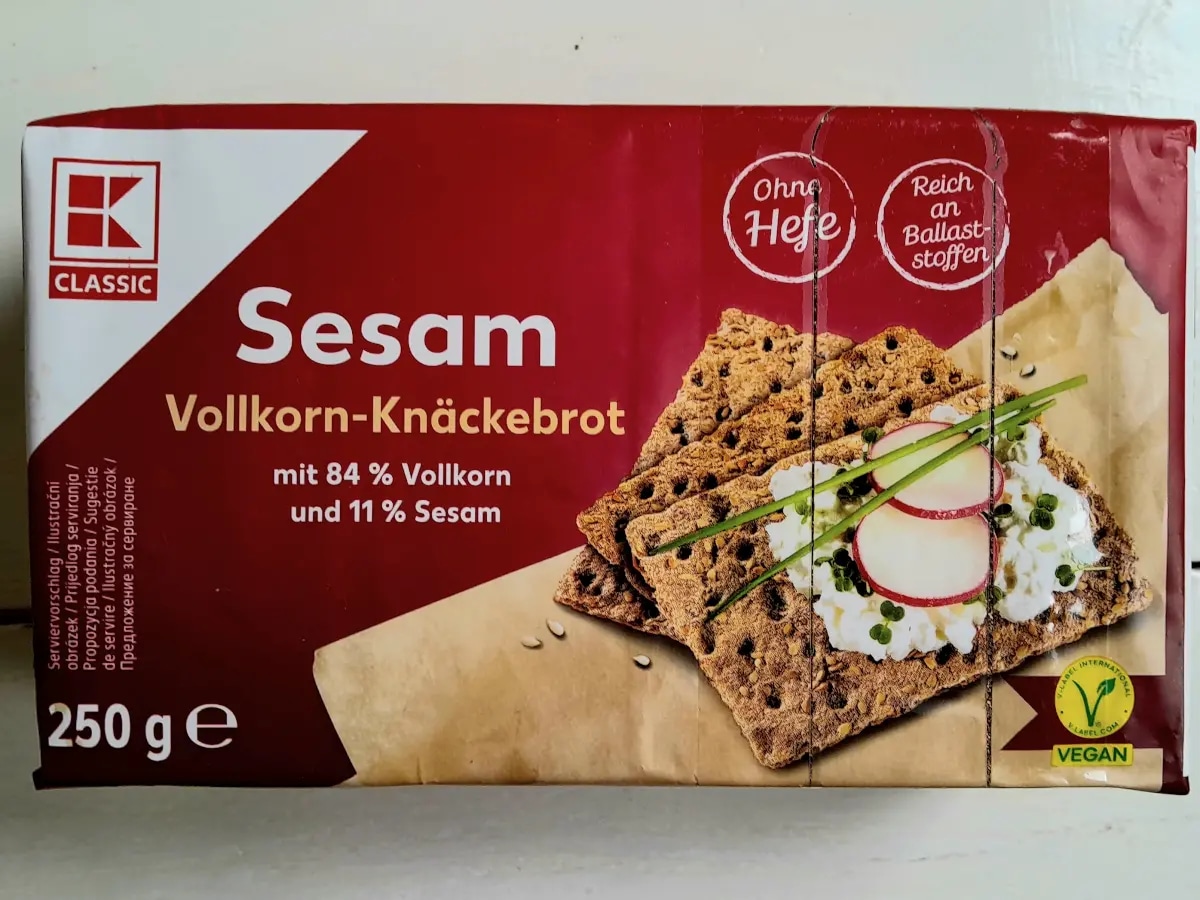 Krekeri Sesam 250 g K Classic - Akcija u trgovini Kaufland