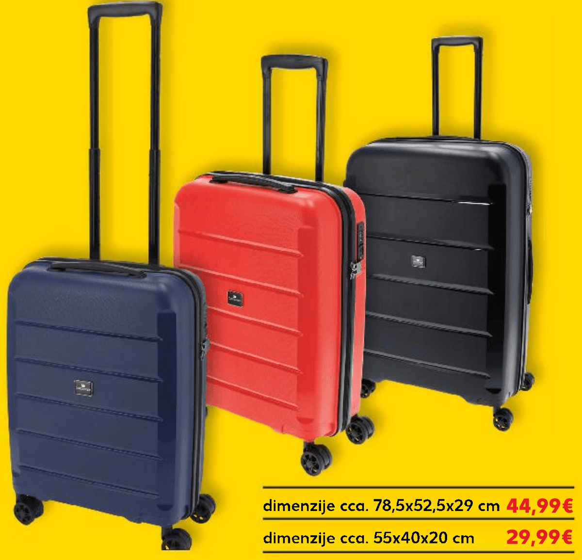 Kovčeg passenger - Akcija u trgovini Kaufland
