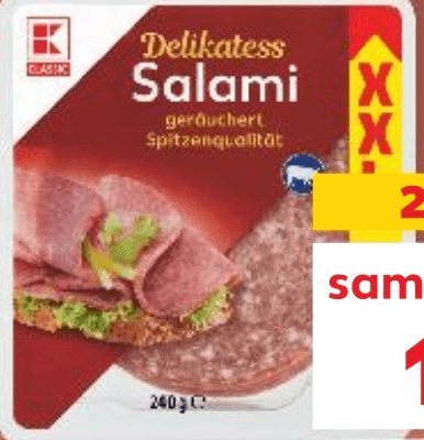 CLASSIC Salama 240 G - Akcija u trgovini Kaufland
