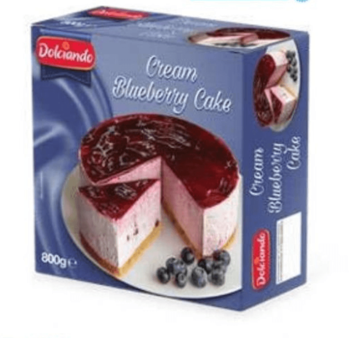 Torta Medena/Krem Borovnica 800 g Dolciando - Akcija u trgovini Eurospin