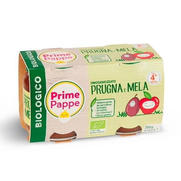 Prime Pappe voćna kašica bio mix voća 2 x 125 g Akcija u trgovini Eurospin