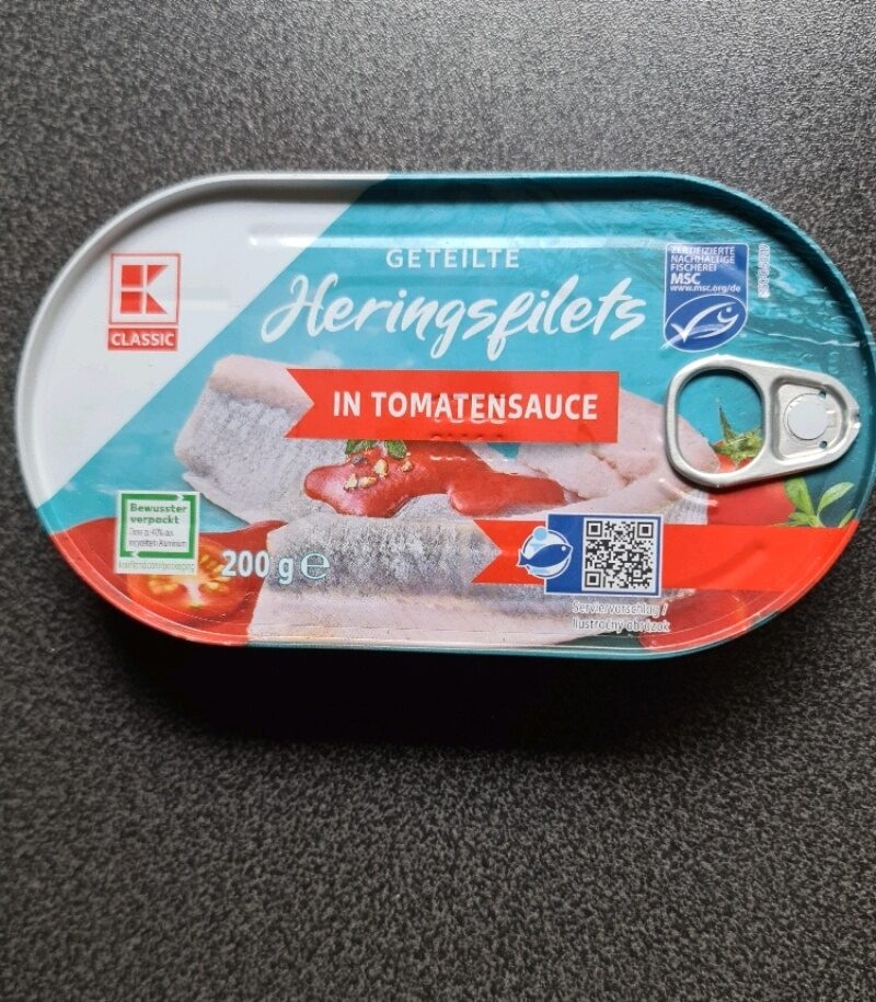 Fileti haringe 200 g K Classic - Akcija u trgovini Kaufland